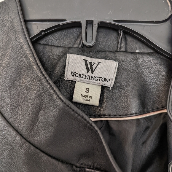 Worthington Faux Leather Jacket - Picture 3 of 3